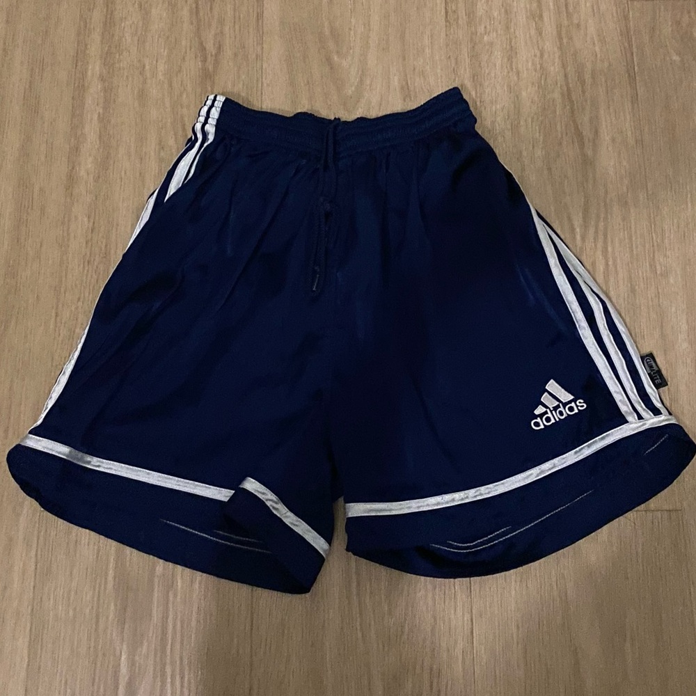 NAVY BLUE ADIDAS SHORTS